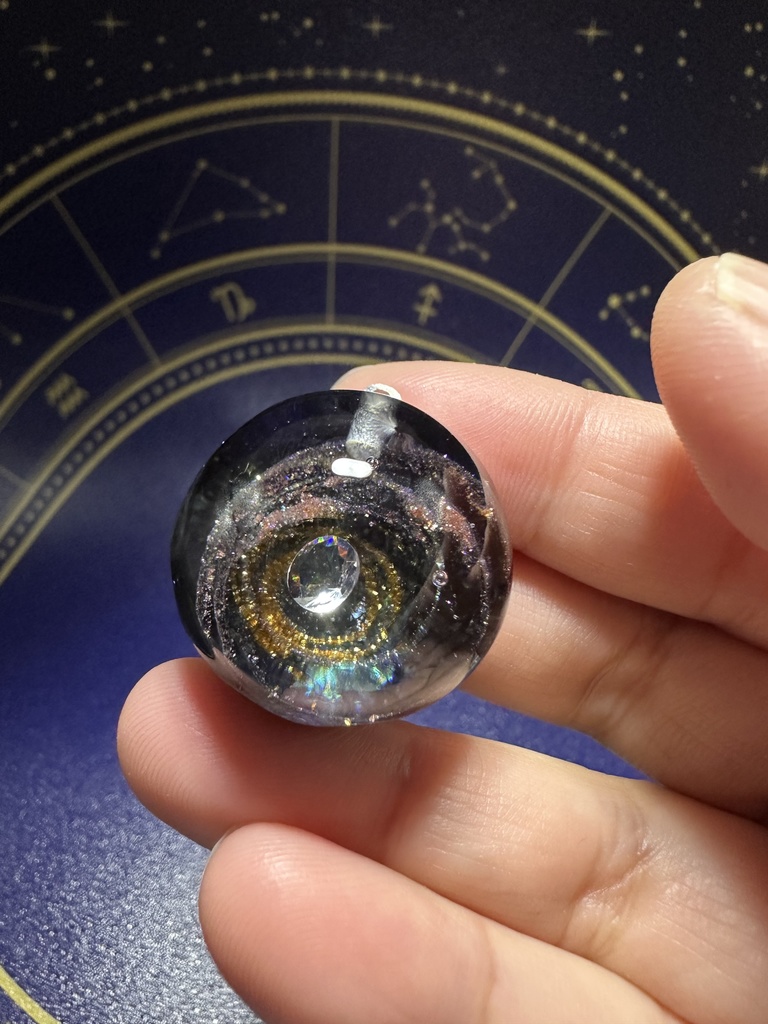 宇宙玉ネックレス5