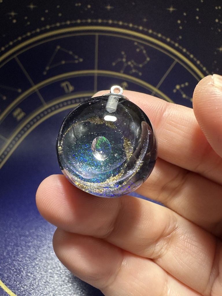 宇宙玉ネックレス7