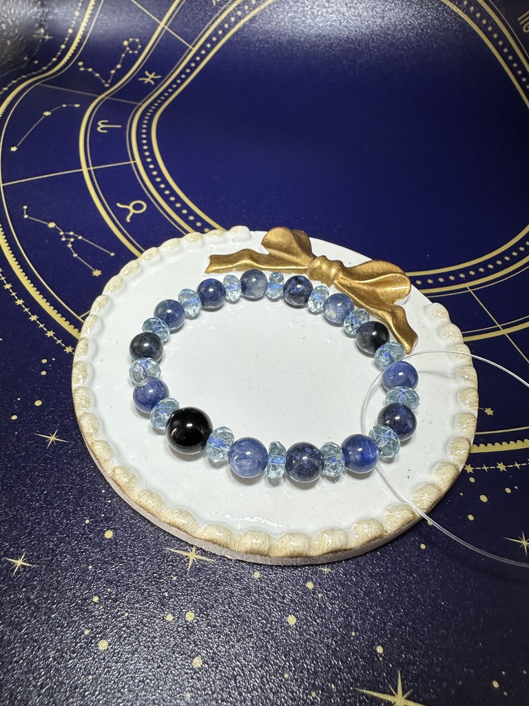 青いブレスレット運動・15cm