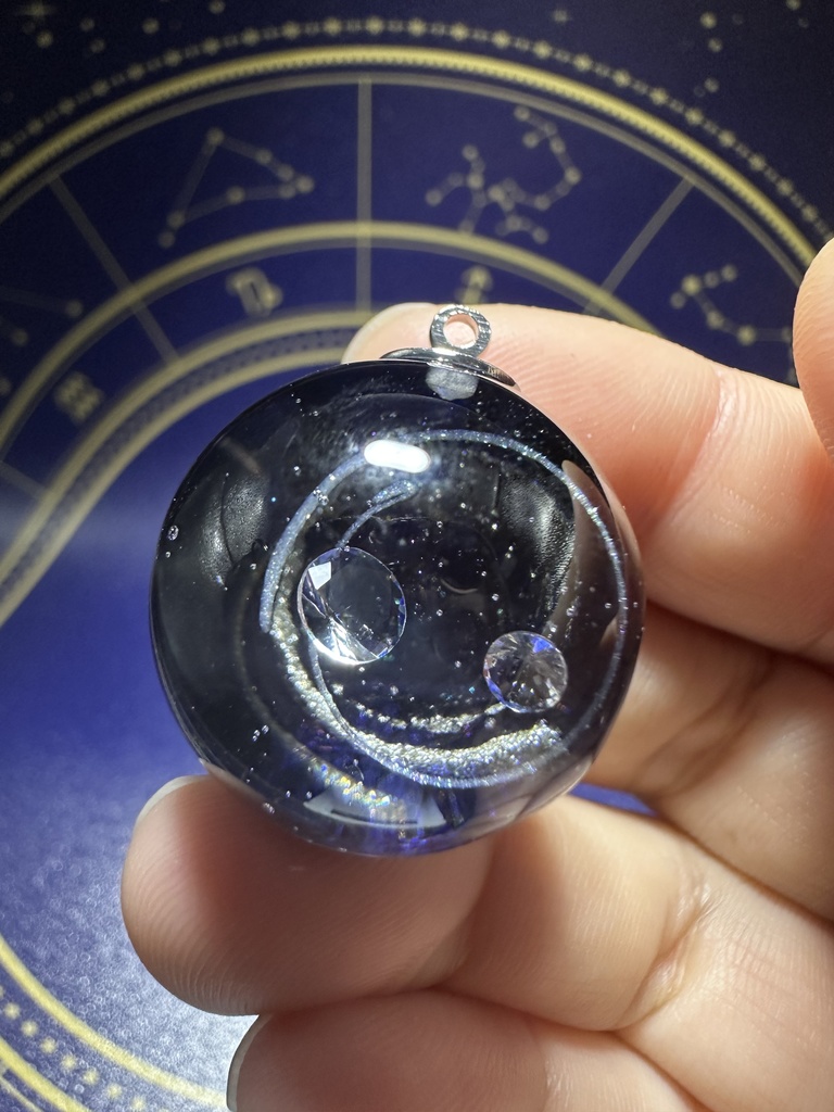 宇宙玉ネックレス12