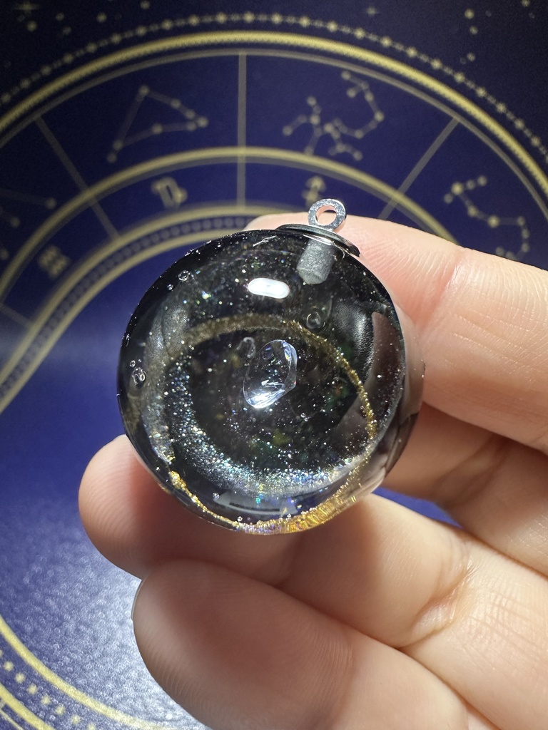宇宙玉ネックレス20