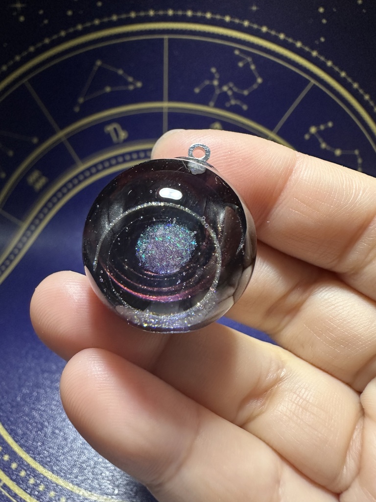 宇宙玉ネックレス29