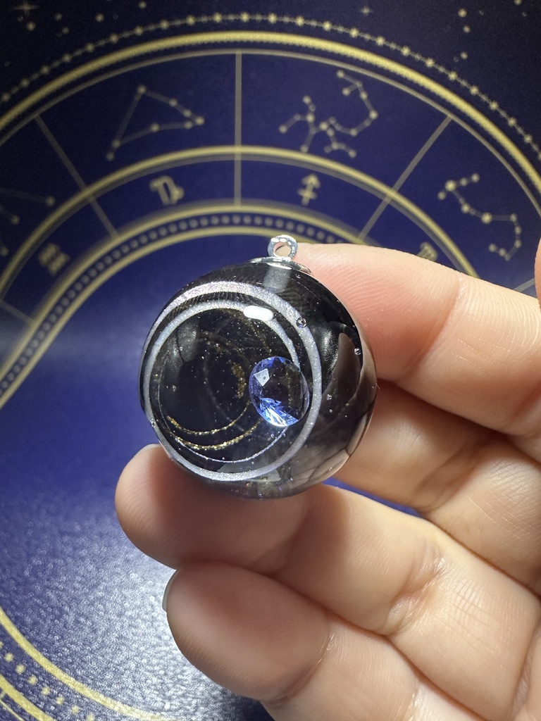 宇宙玉ネックレス37