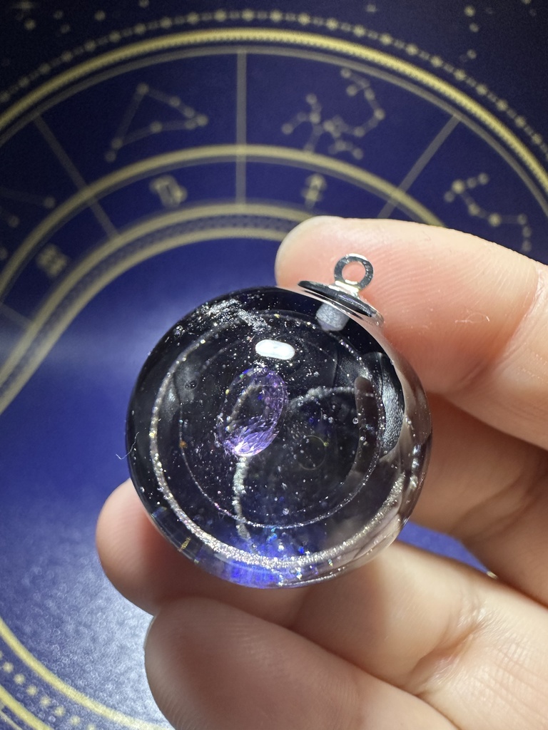 宇宙玉ネックレス38