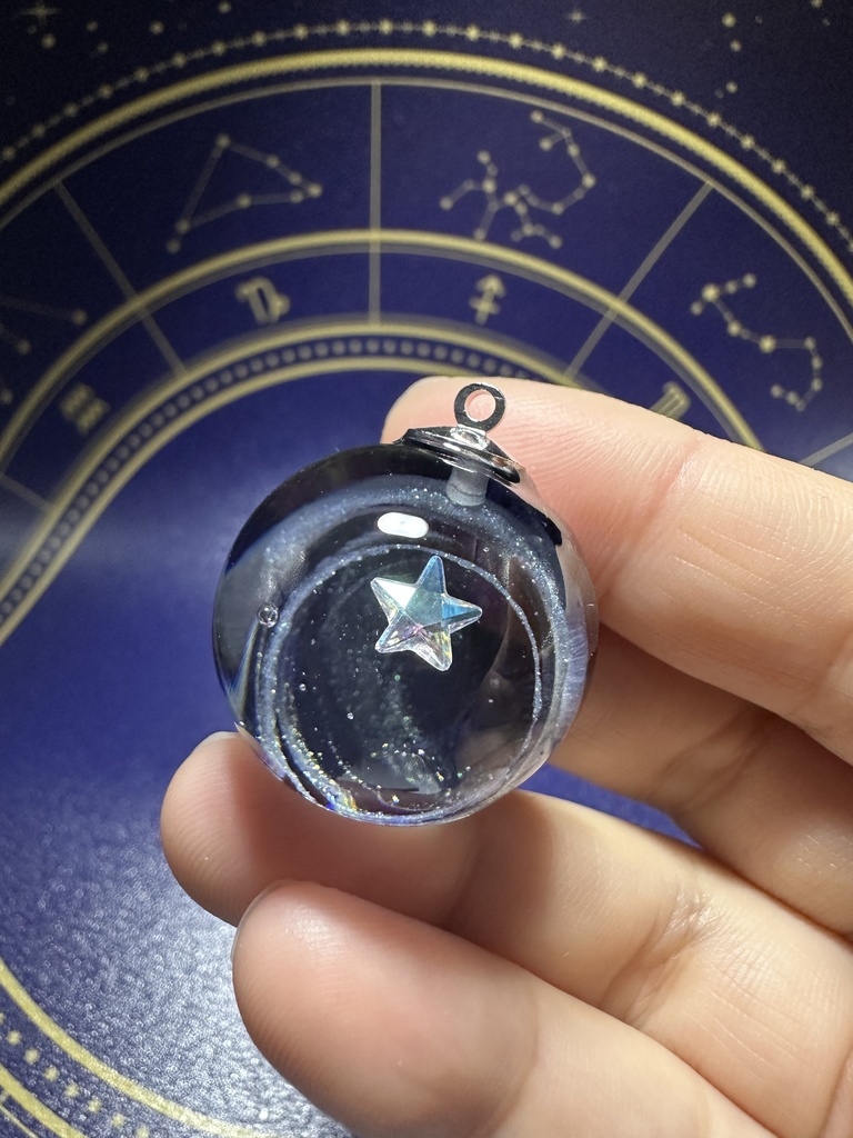 宇宙玉ネックレス39