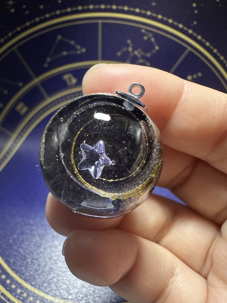 宇宙玉ネックレス42