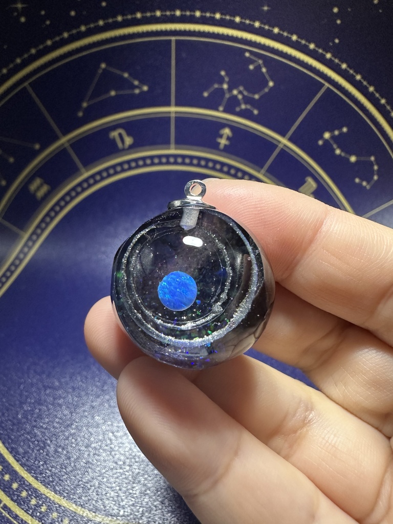 宇宙玉ネックレス43