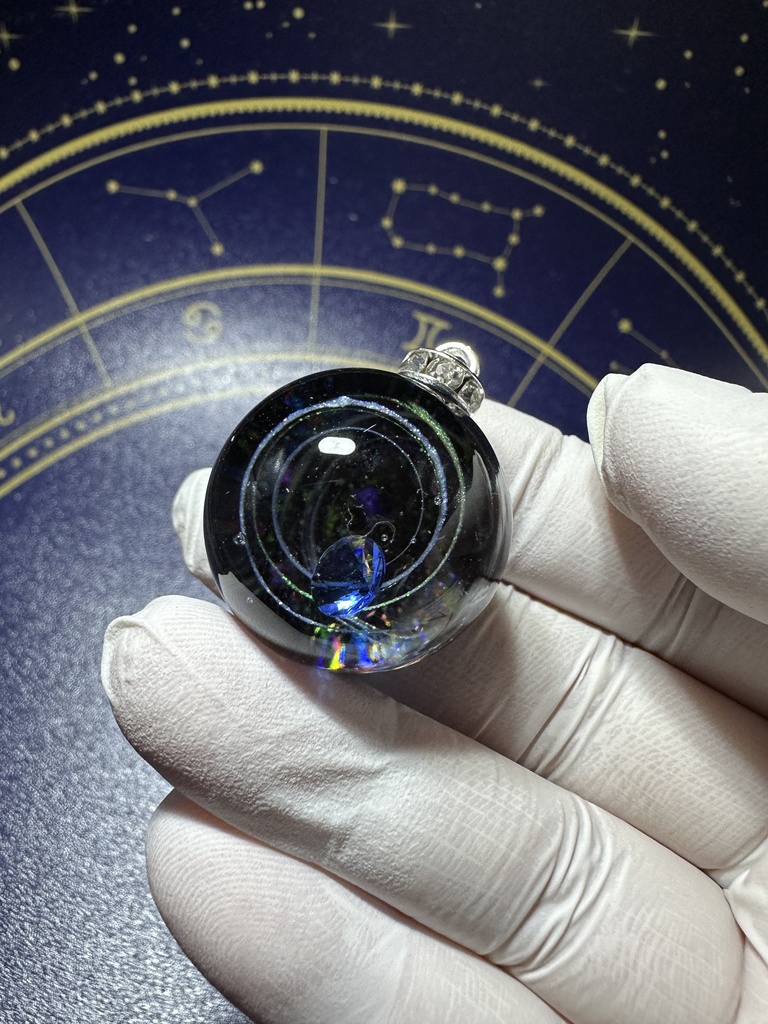 48、レジン宇宙玉