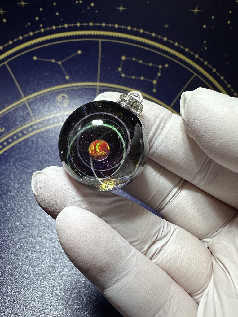 52、レジン宇宙玉