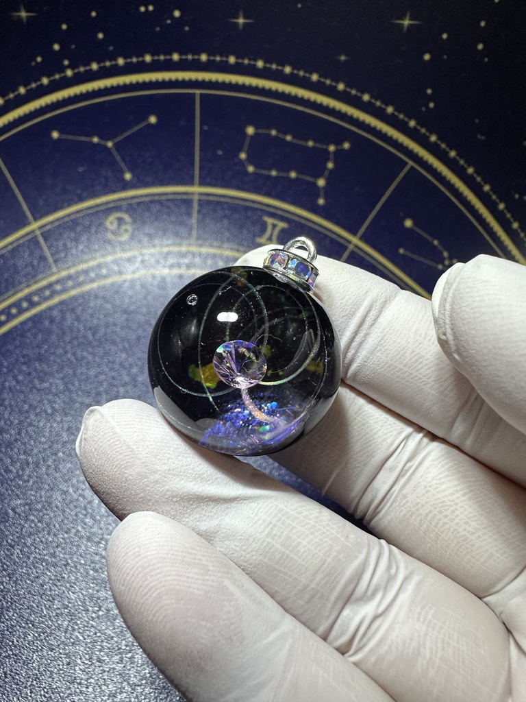 57、レジン宇宙玉