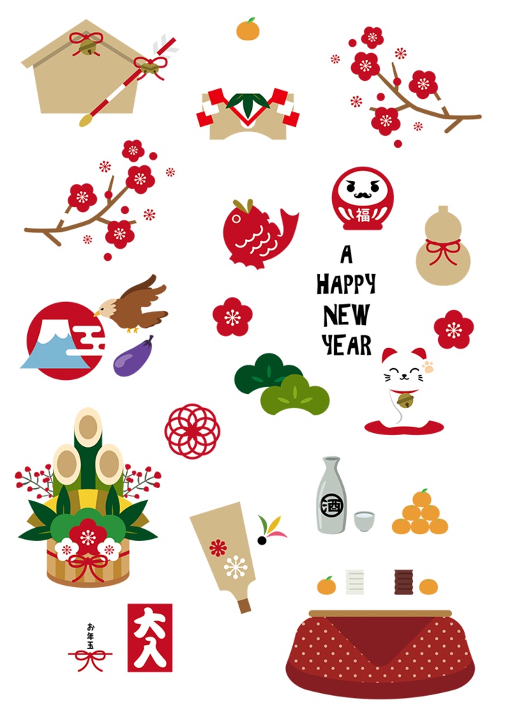 【印刷用】イラストカット【和風】