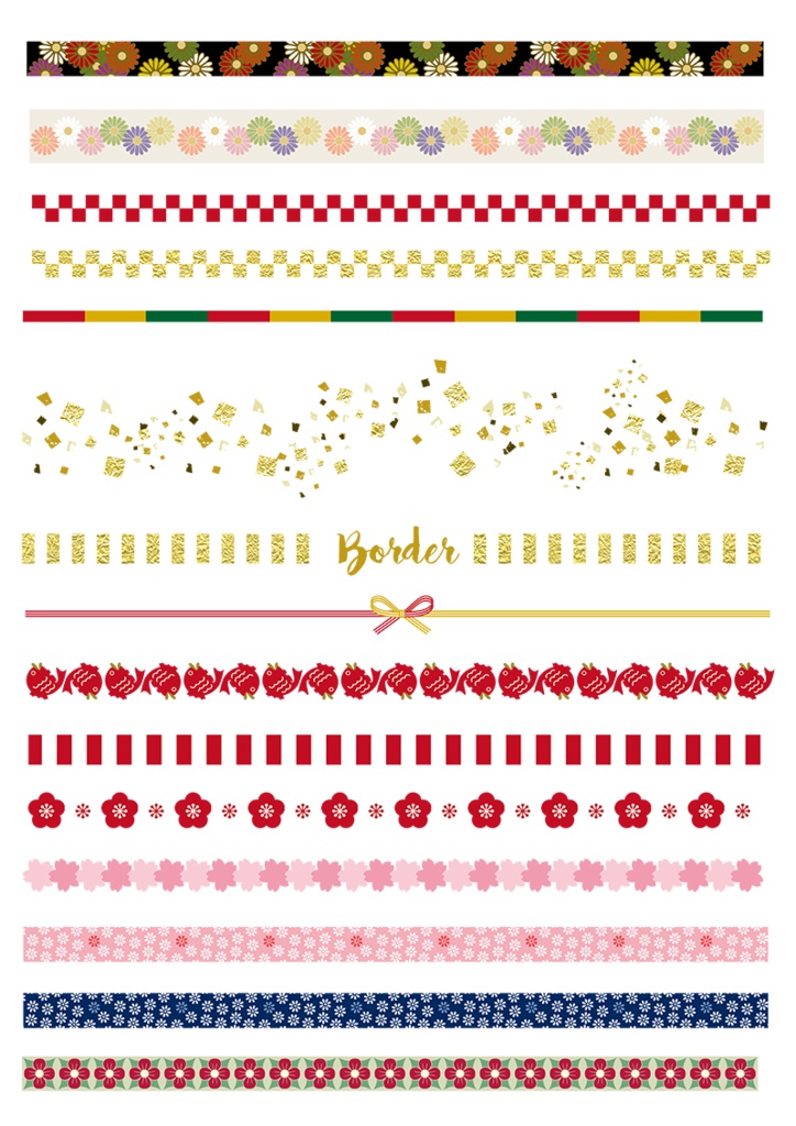 【印刷用】イラストカット【和風】