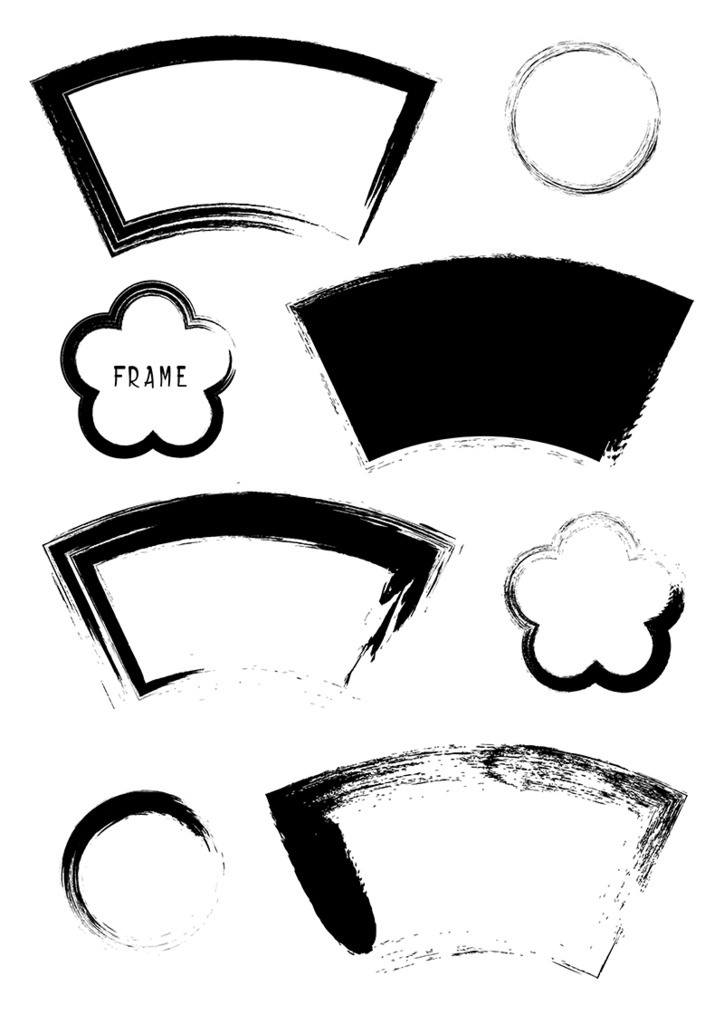 【印刷用】イラストカット【和風】