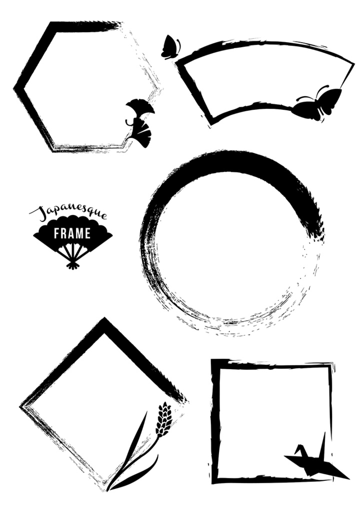 【印刷用】イラストカット【和風】