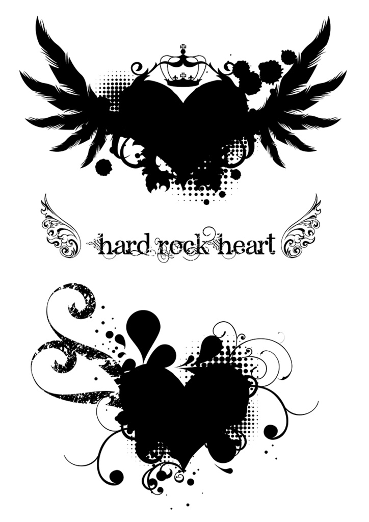 【印刷用】イラストカット【ハート】