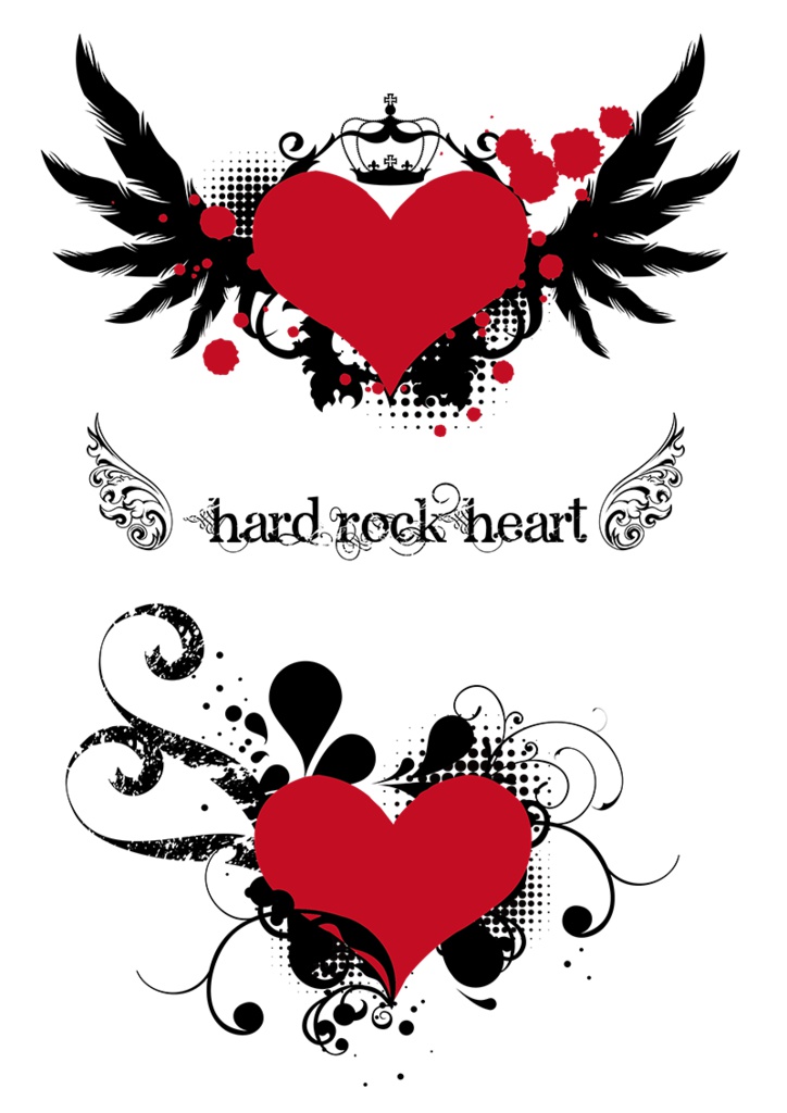 【印刷用】イラストカット【ハート】