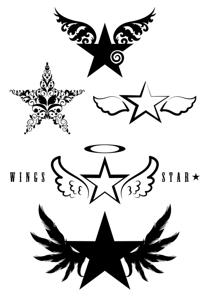 【印刷用】イラストカット【星】