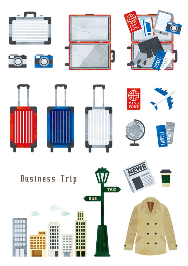 【印刷用】イラストカット【ビジネス・オフィス】