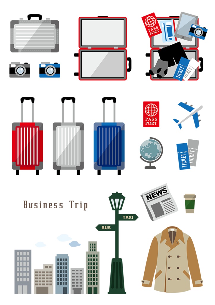 【印刷用】イラストカット【ビジネス・オフィス】