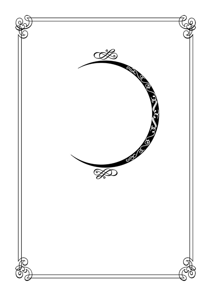 【印刷用】A5判表紙素材【ヴィンテージフレーム】