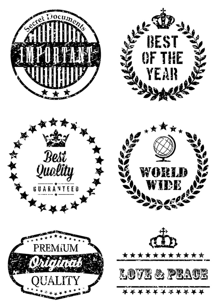 【印刷用】イラストカット【スタンプ・シール】