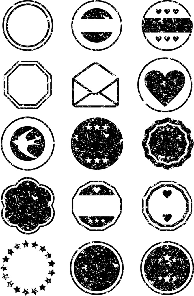 【印刷用】イラストカット【スタンプ・シール】