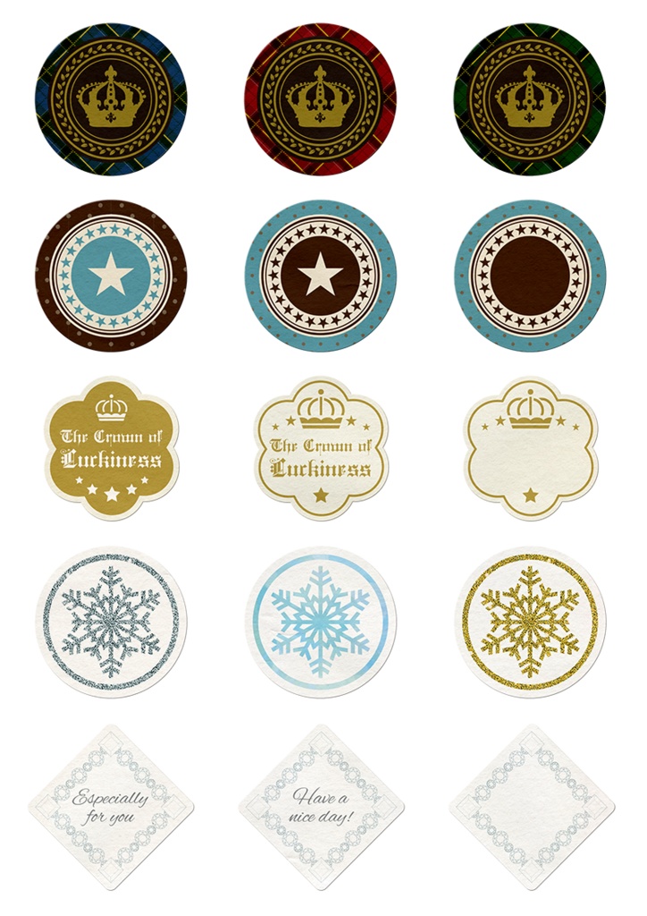 【印刷用】イラストカット【スタンプ・シール】