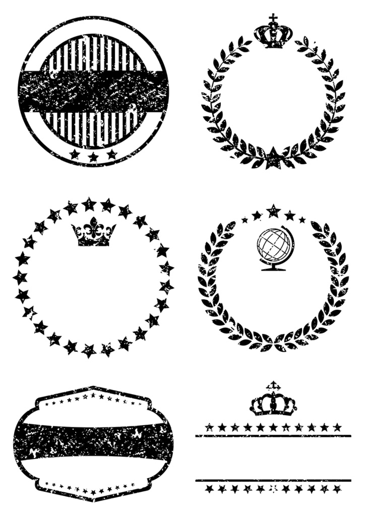 【印刷用】イラストカット【スタンプ・シール】