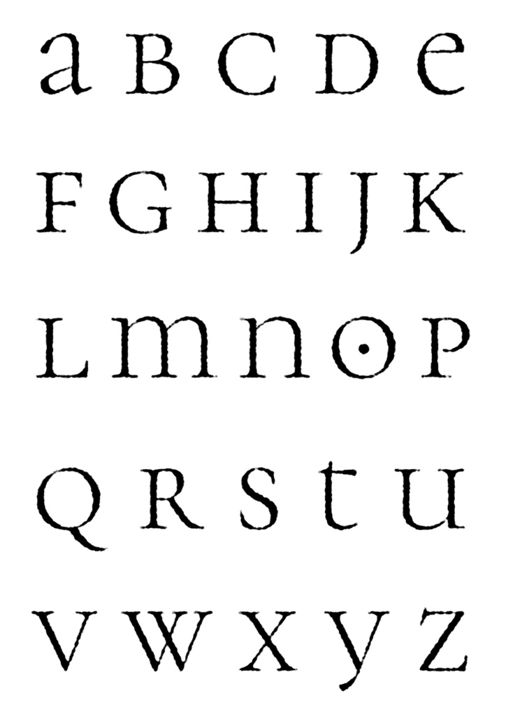 【印刷用】水彩風アルファベット・ボトルのイラスト