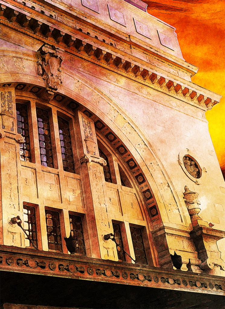 【印刷用】水彩風「色んな風景」10枚セット