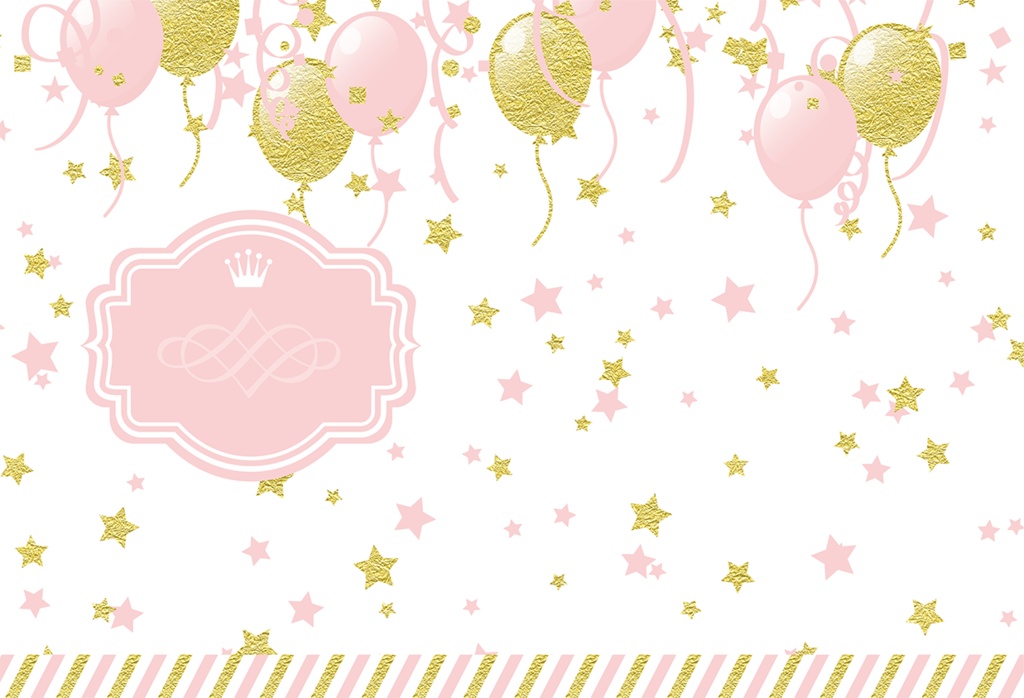 【印刷用】ガールズパーティー素材