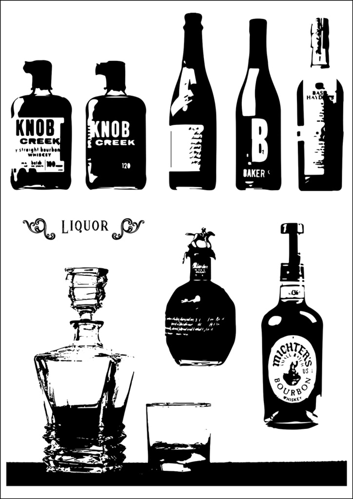 【印刷用】イラストカット【シルエット】2