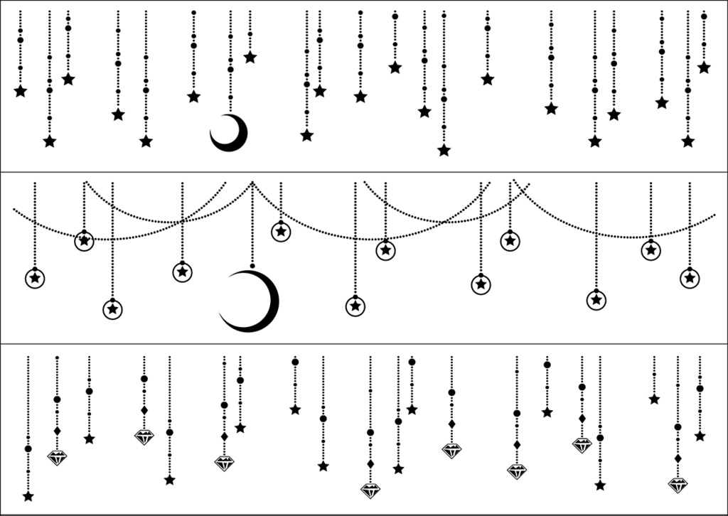 【印刷用】ガーランド素材