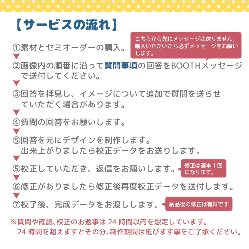 同人誌表紙表紙作成セミオーダー