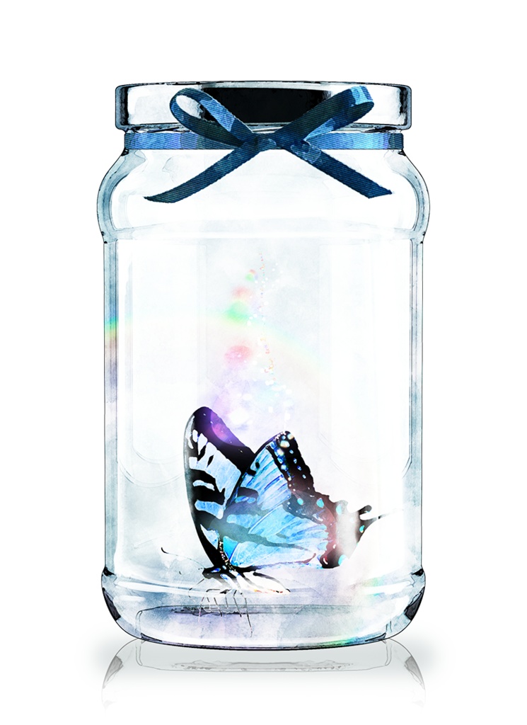 【印刷用】メイソンジャーの素材