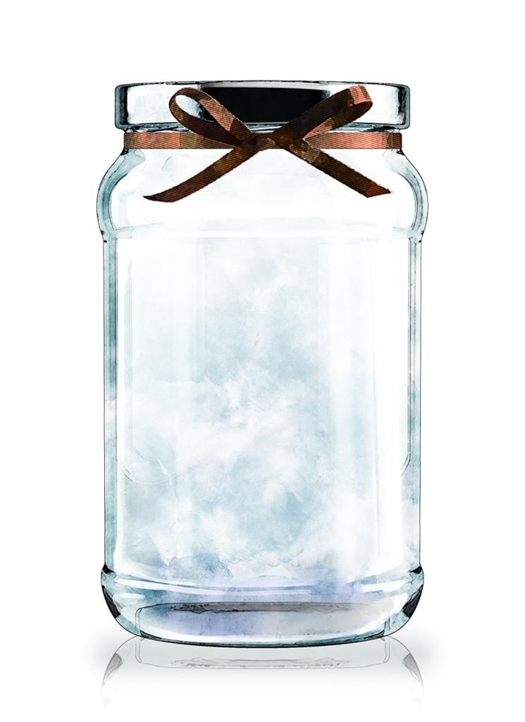 【印刷用】メイソンジャーの素材