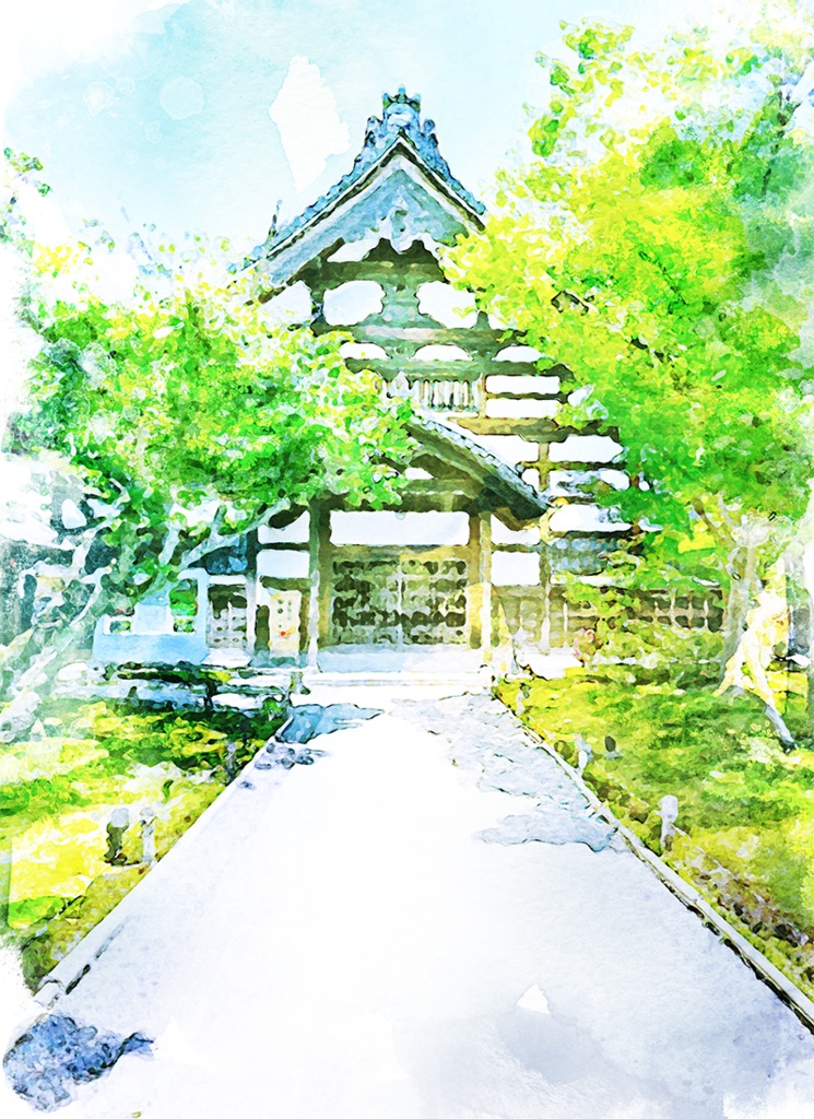 【印刷用】水彩風風景「その他」