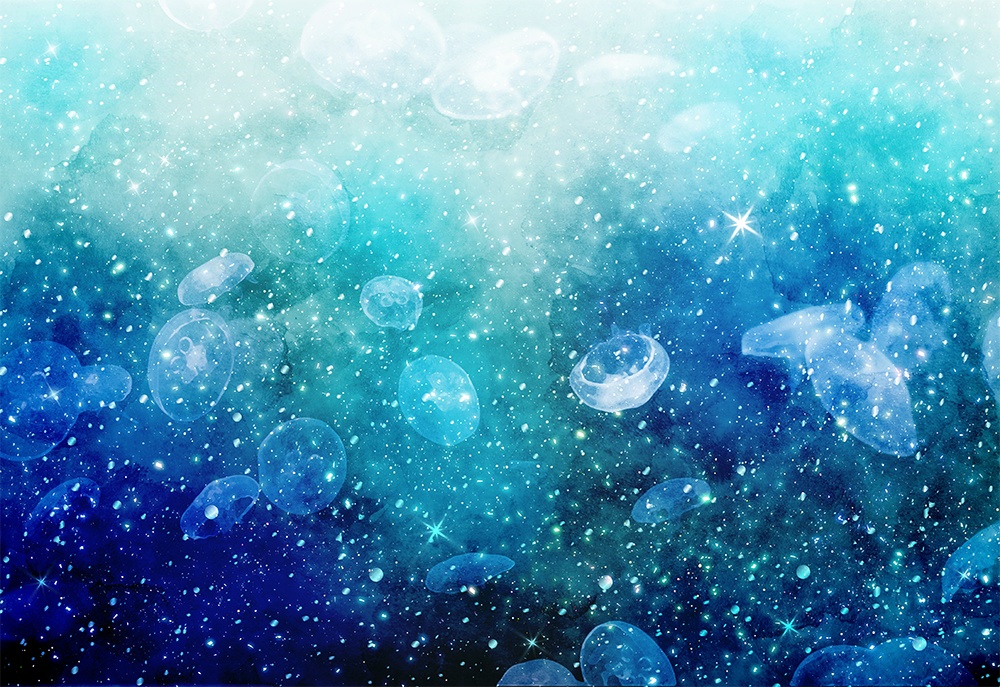 【印刷用】星屑景色素材