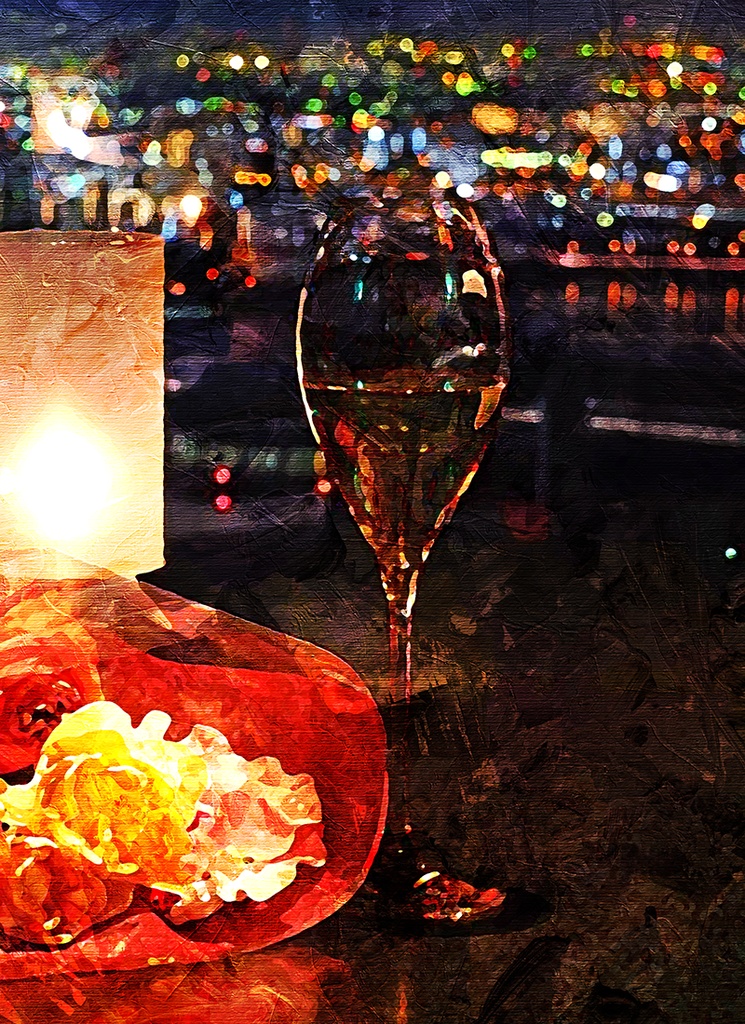 【印刷用】油絵風「酒」