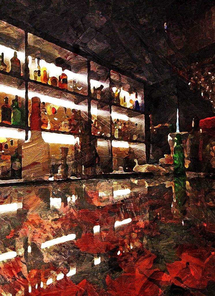 【印刷用】油絵風「酒」