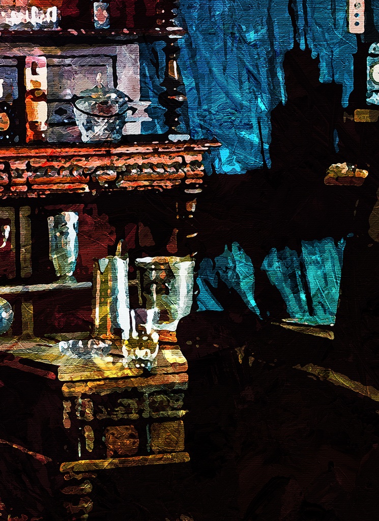 【印刷用】油絵風「酒」