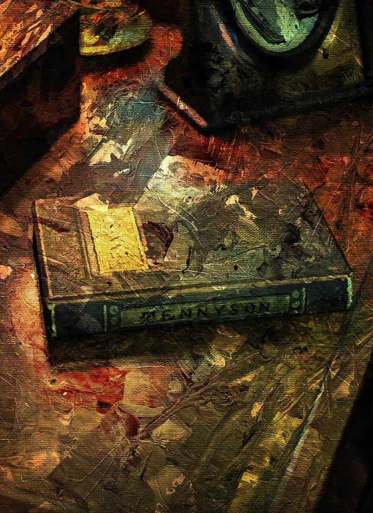 【印刷用】油絵風「アンティーク」