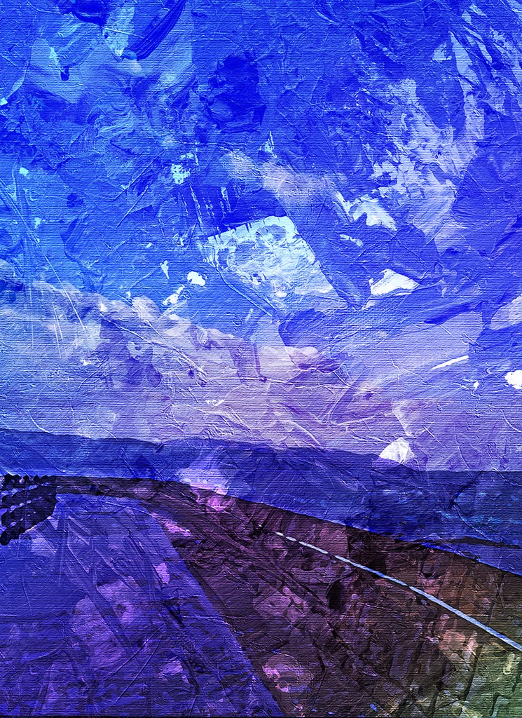 【印刷用】油絵風「海」