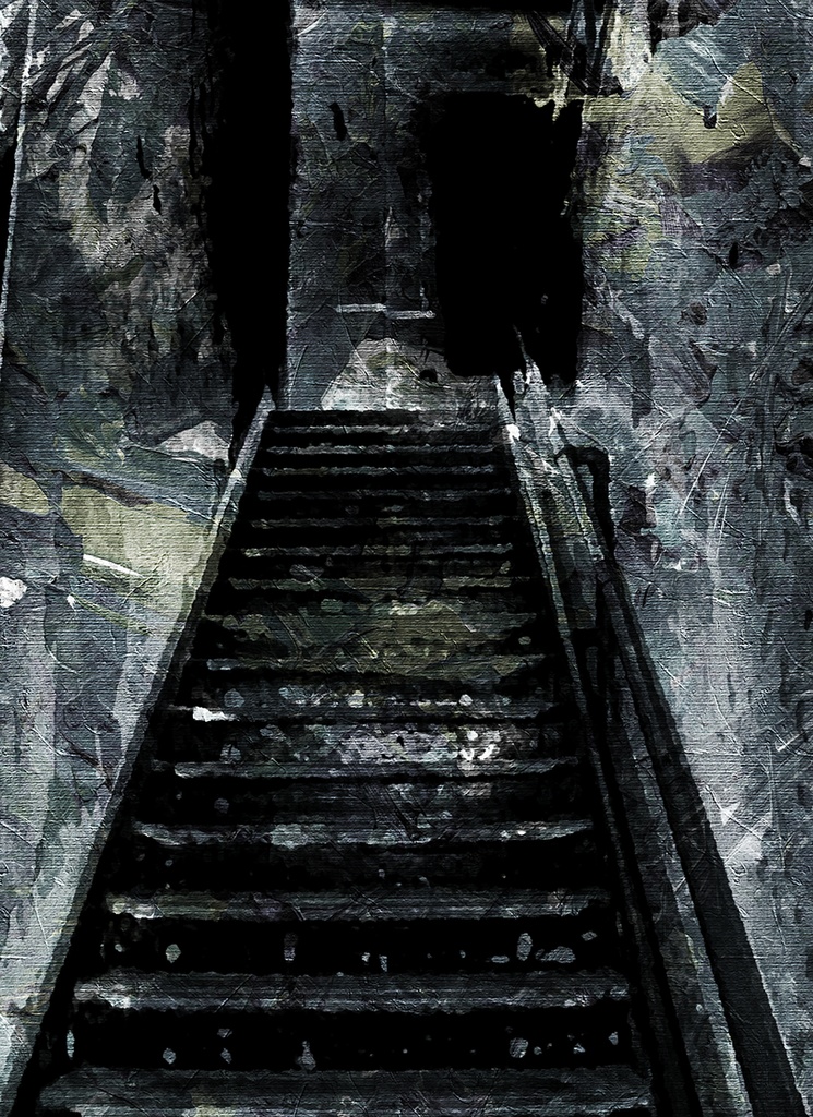 【印刷用】油絵風「刑務所」