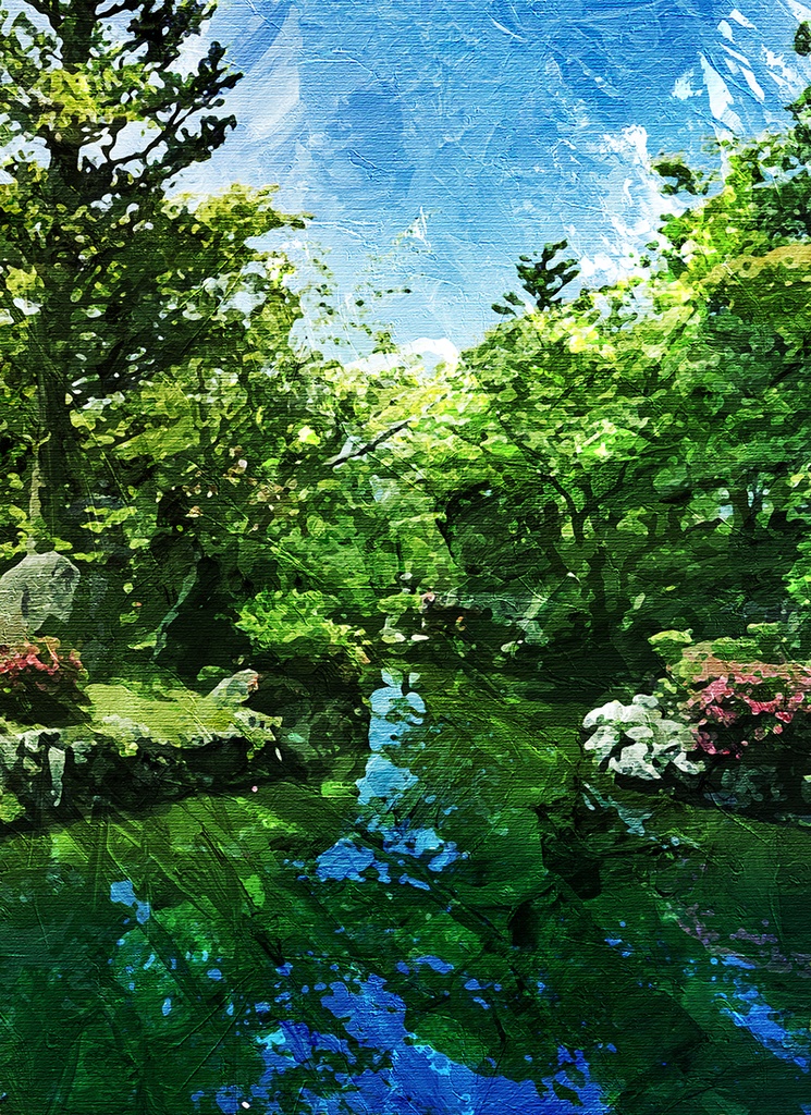 【印刷用】油絵風「ニッポン」