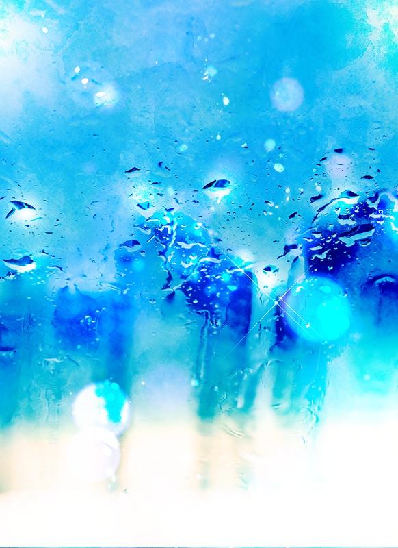 【印刷用】青系テクスチャ素材