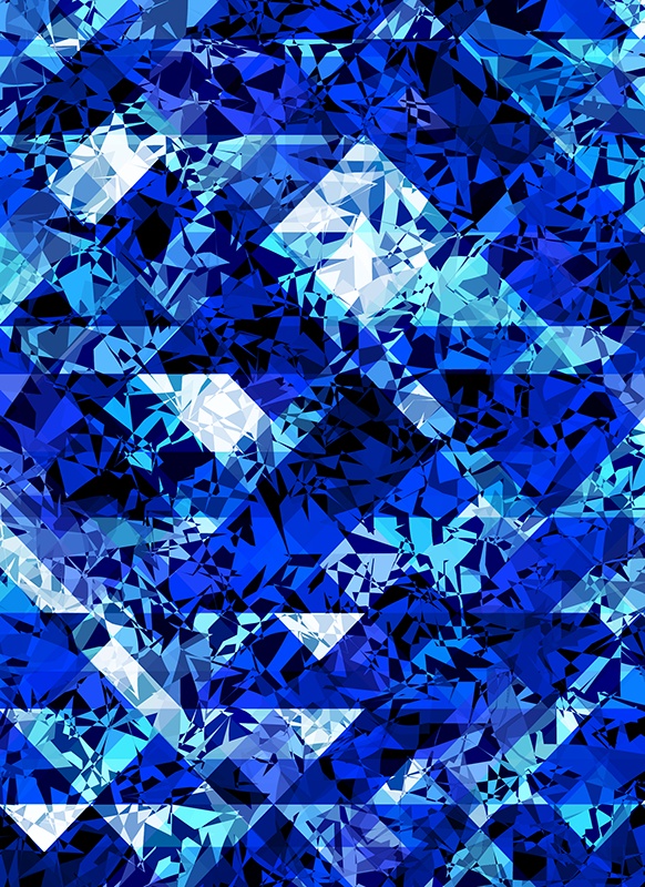 【印刷用】青系テクスチャ素材