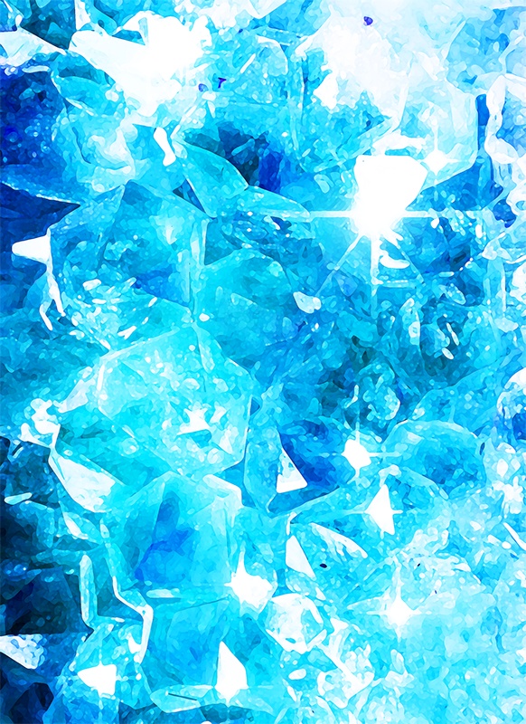 【印刷用】青系テクスチャ素材