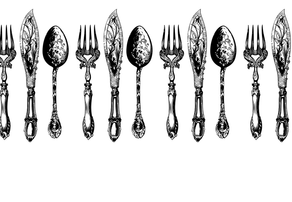 【印刷用】クラシックな線画の1色刷り用表紙素材