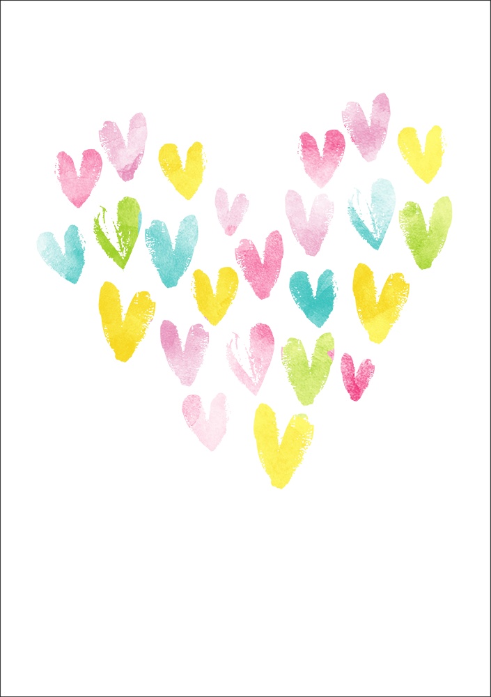 【印刷用】ハートのイラスト